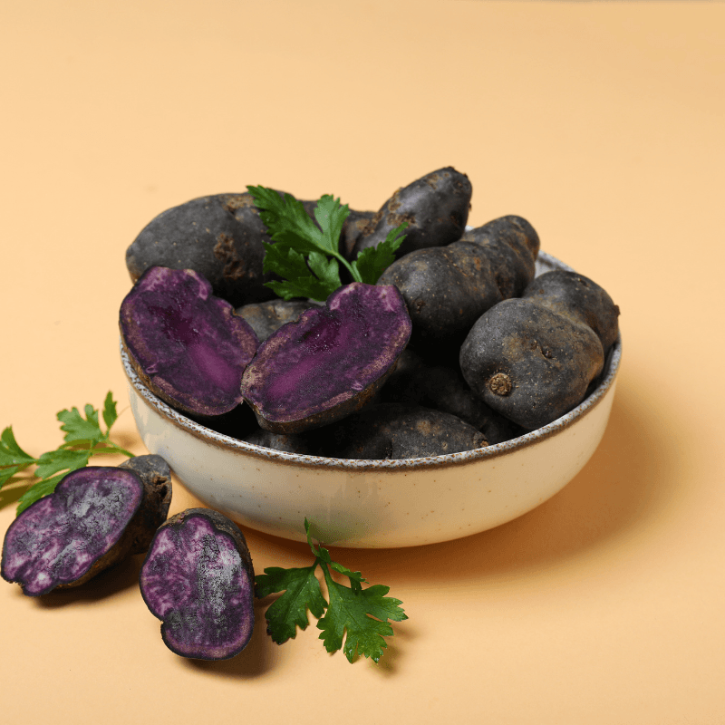 Organic Purple Majesty Seed Potato (lb) – Set Apart Farm & Gardens