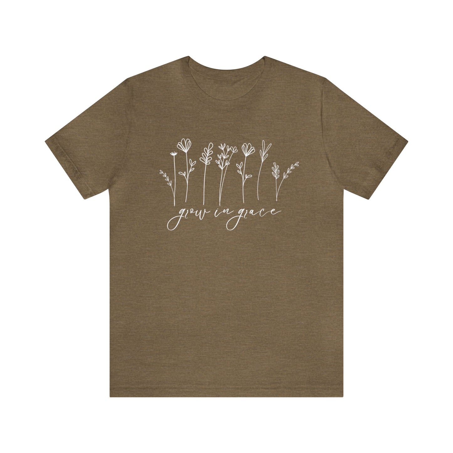 Grow in Grace T-Shirt - Unisex Bella Canvas