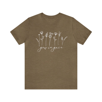 Grow in Grace T-Shirt - Unisex Bella Canvas