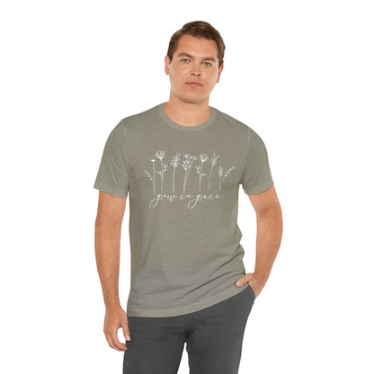 Grow in Grace T-Shirt - Unisex Bella Canvas