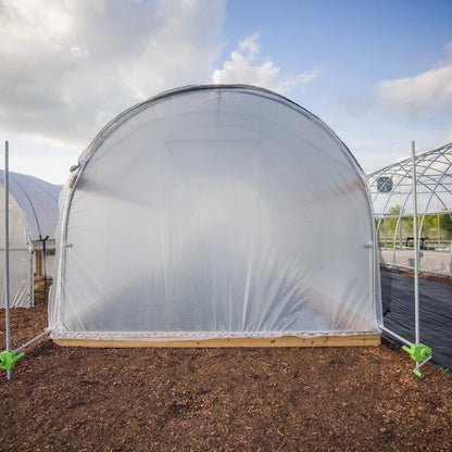 10' Essential High Tunnel Kit - Roll-up Sides and End Wall Door Kit Included