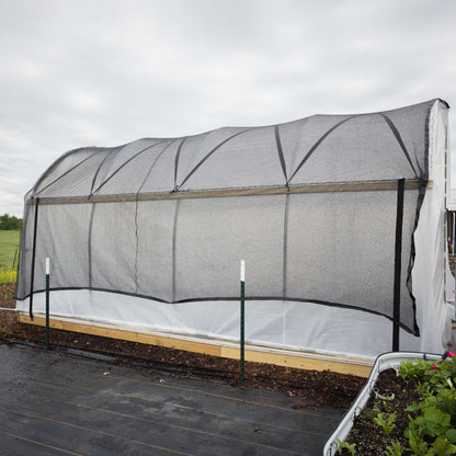 10' Essential High Tunnel Kit - Roll-up Sides and End Wall Door Kit Included