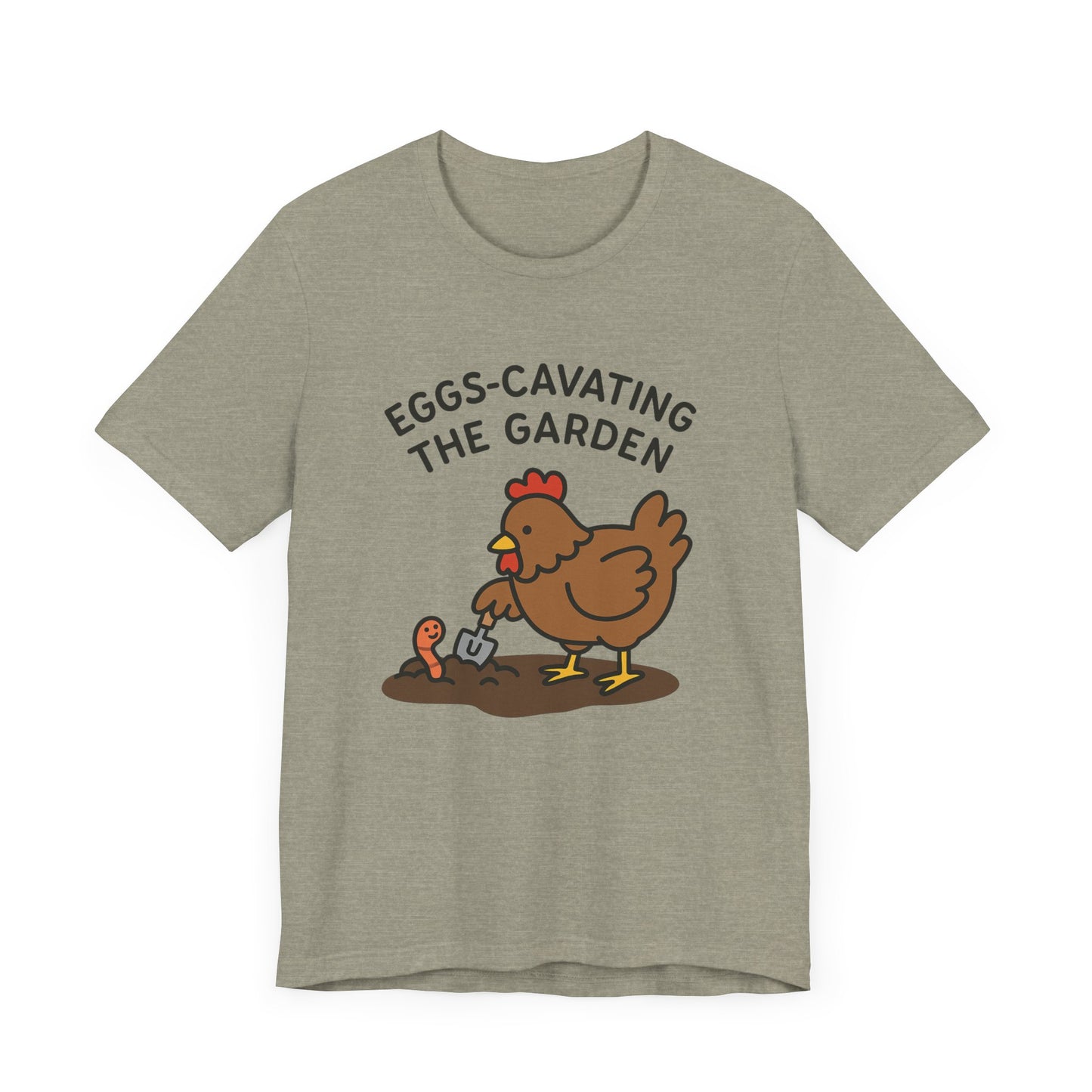 Eggs-Cavating the Garden T-Shirt | Garden T-Shirt- Unisex Fit