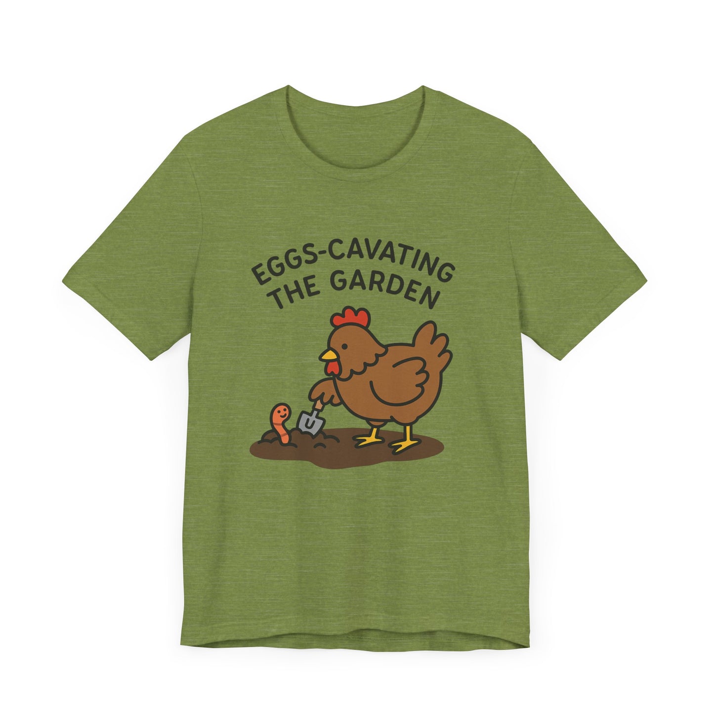 Eggs-Cavating the Garden T-Shirt | Garden T-Shirt- Unisex Fit