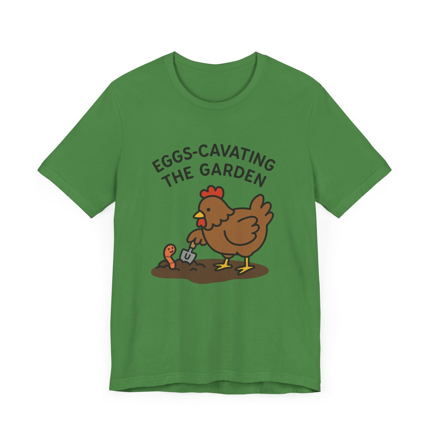 Eggs-Cavating the Garden T-Shirt | Garden T-Shirt- Unisex Fit