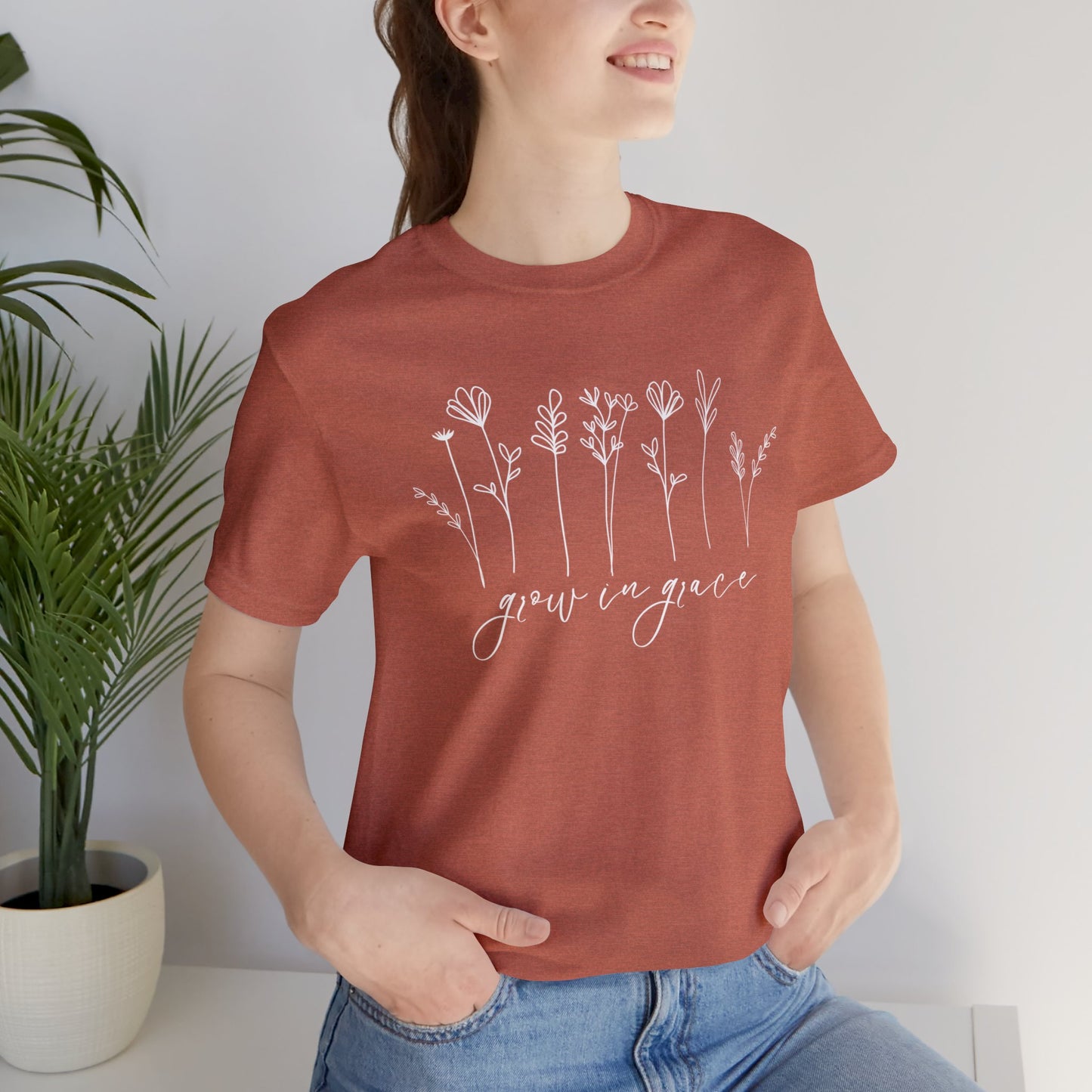 Grow in Grace T-Shirt - Unisex Bella Canvas
