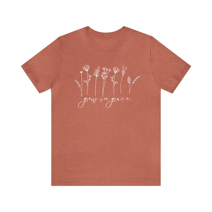 Grow in Grace T-Shirt - Unisex Bella Canvas