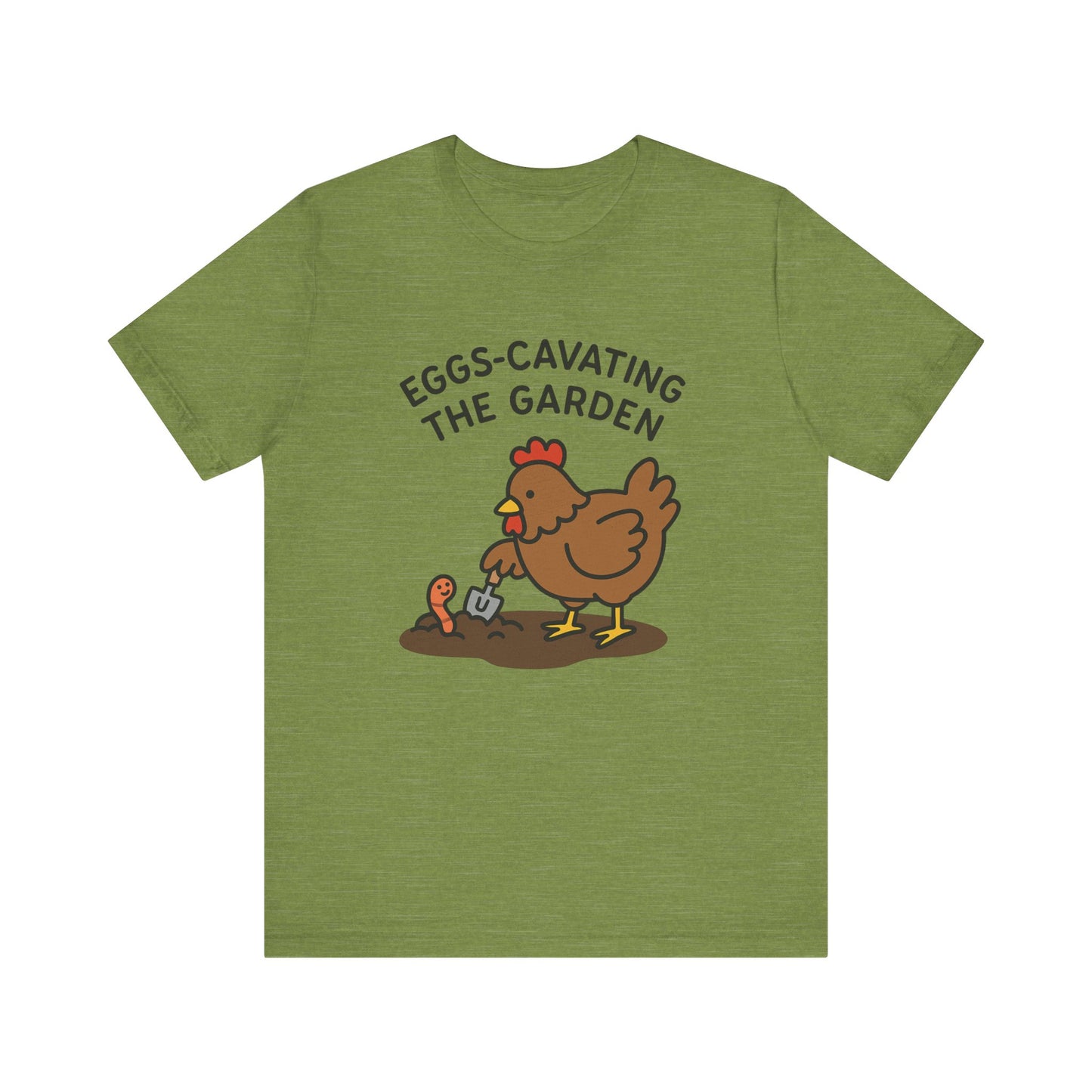 Eggs-Cavating the Garden T-Shirt | Garden T-Shirt- Unisex Fit