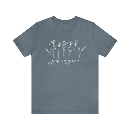 Grow in Grace T-Shirt - Unisex Bella Canvas