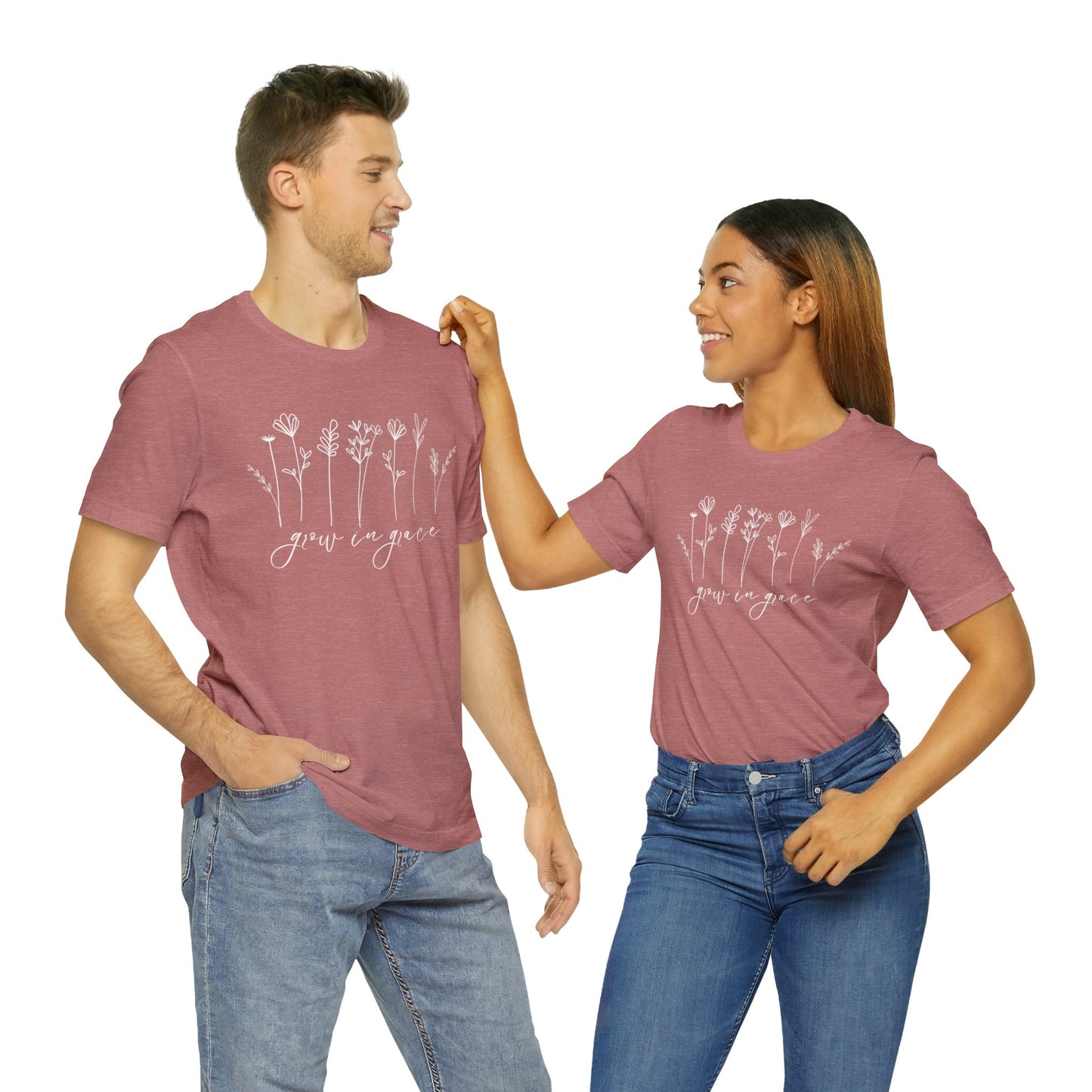 Grow in Grace T-Shirt - Unisex Bella Canvas