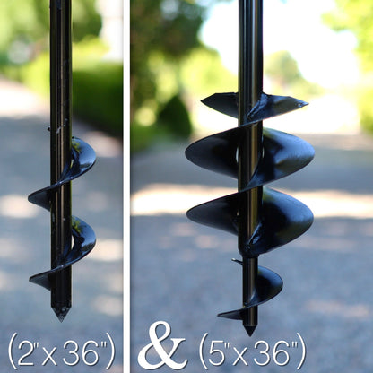 Garden Answer Auger Set (2" & 5")