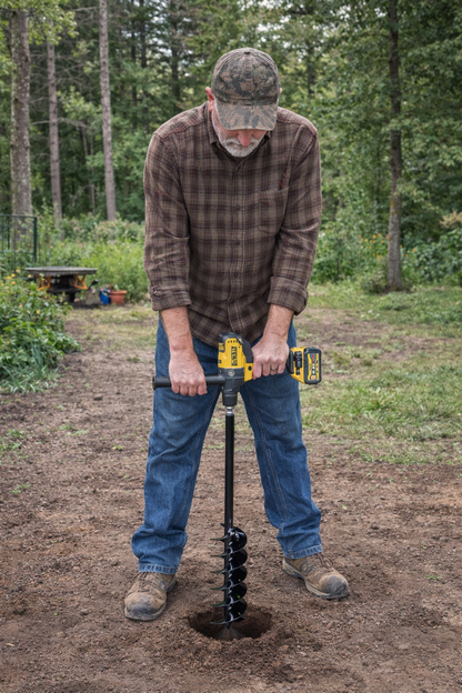 4-Inch Auger for Bulbs and Bedding Plants (4" x 28")