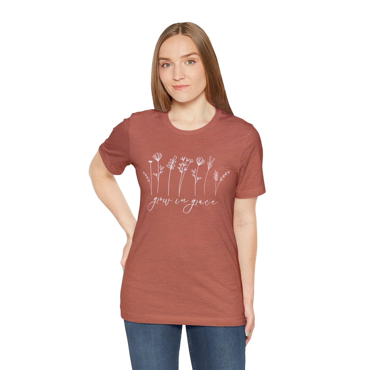 Grow in Grace T-Shirt - Unisex Bella Canvas