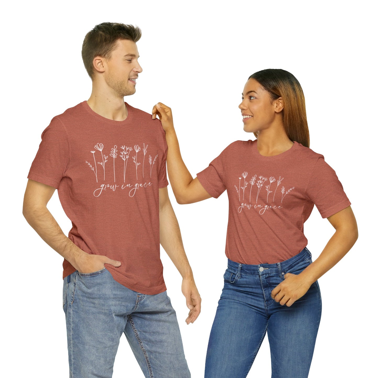 Grow in Grace T-Shirt - Unisex Bella Canvas