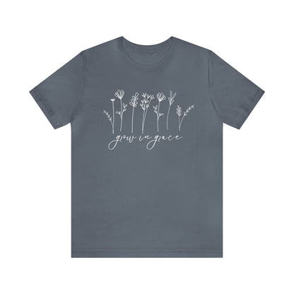 Grow in Grace T-Shirt - Unisex Bella Canvas