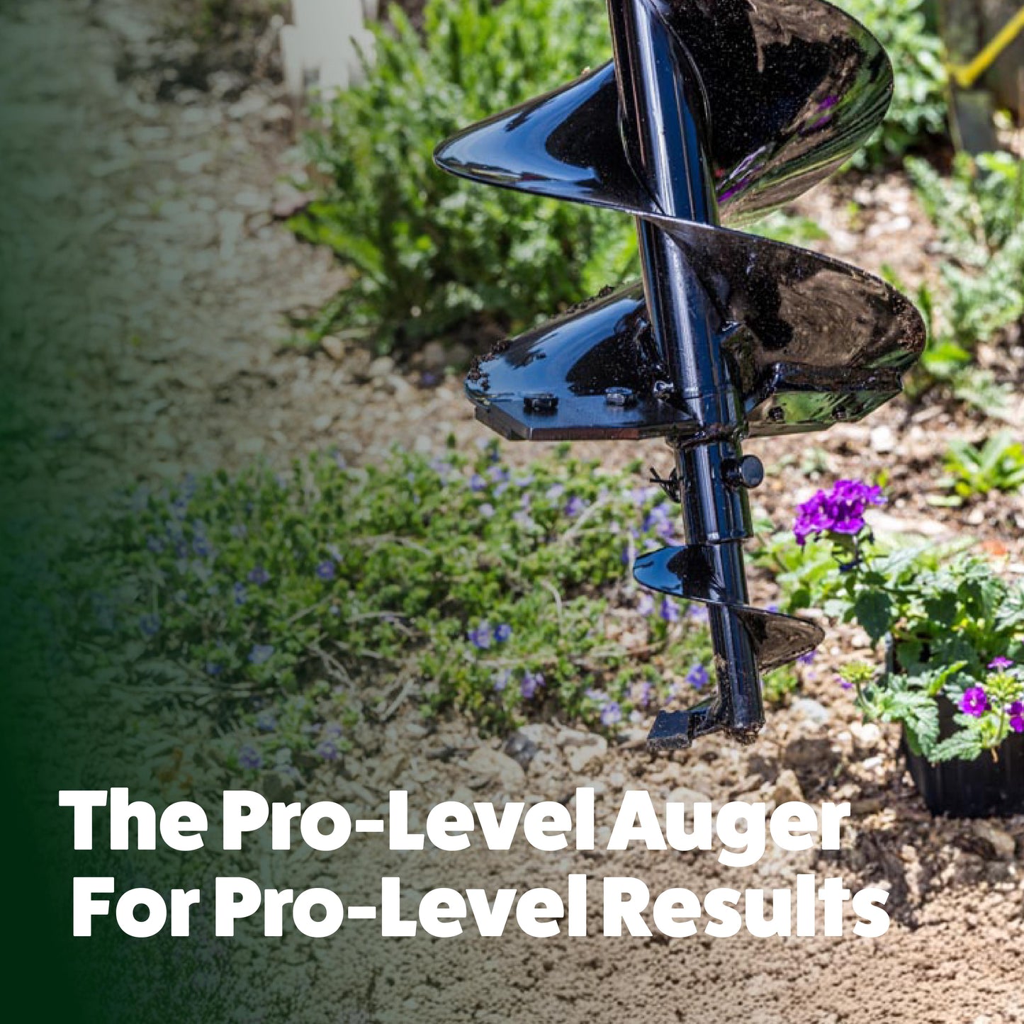 8 Inch Auger with Heavy-Duty Tip (8" x 28")