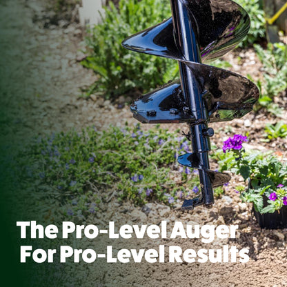 8 Inch Auger with Heavy-Duty Tip (8" x 28")