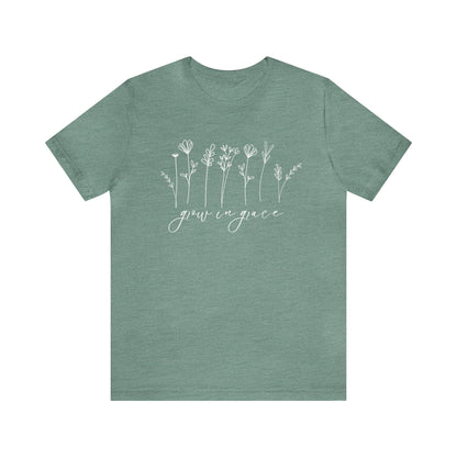 Grow in Grace T-Shirt - Unisex Bella Canvas