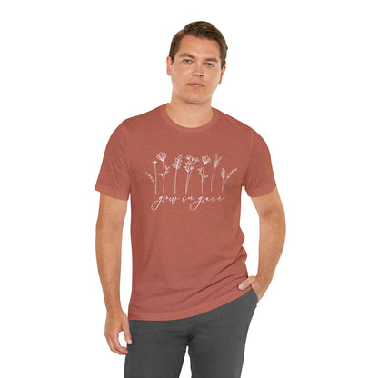 Grow in Grace T-Shirt - Unisex Bella Canvas