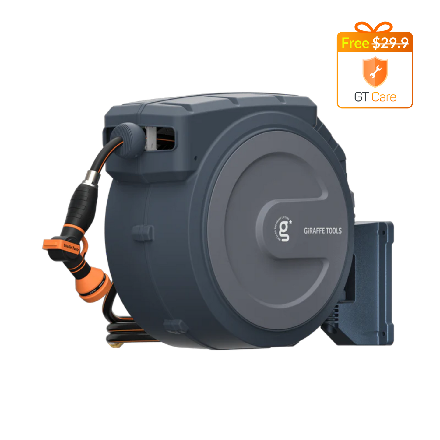 Retractable Garden Hose Reel-1/2in-78ft