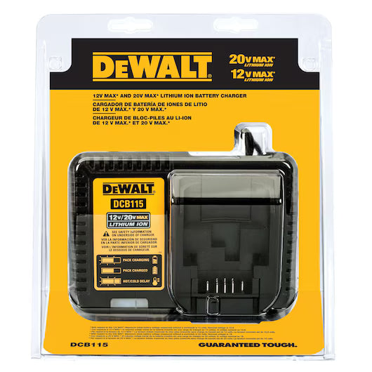 12V MAX* - 20V MAX* Charger DEWALT
