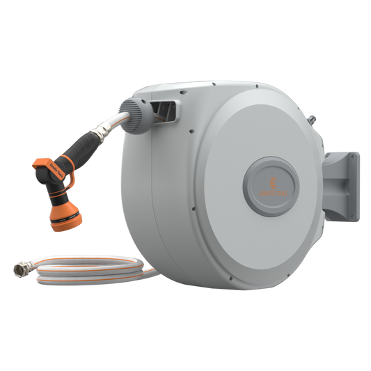 Retractable Garden Hose Reel-5/8 in-65ft