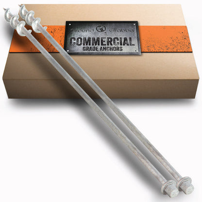 Ground Grabba Commercial Grade 36" Anchors (900mm) - 2 Pack