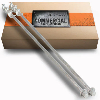 Complete Ground Anchor System – Tiny Homes, Site Offices & Containers