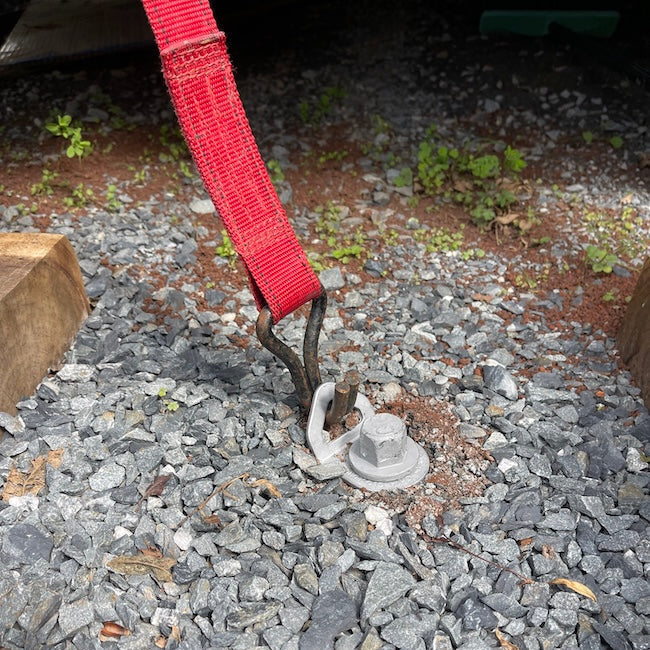 GroundGrabba CH14 Closed Hook – Heavy-Duty Galvanized Tie-Down