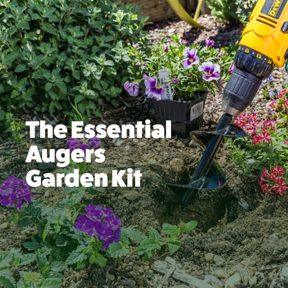Garden Auger Starter Pack (2" x 7" and 3" x 7")
