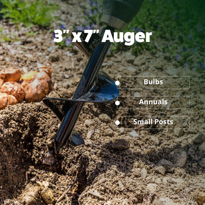 Garden Auger Starter Pack (2" x 7" and 3" x 7")