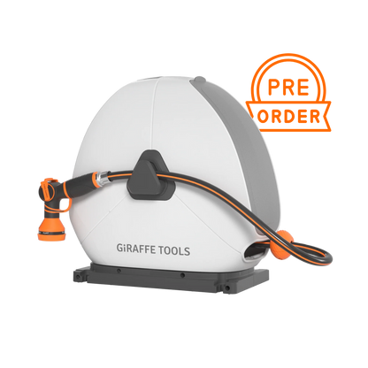 Ground-Mounted Retractable Hose Reel