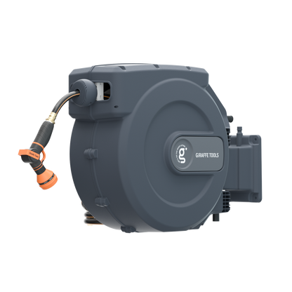 Retractable Garden Hose Reel-5/8 in-115ft