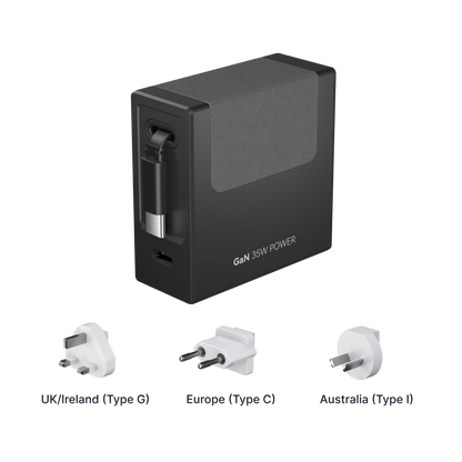 Gitryin Retractable Charger for 3C Devices