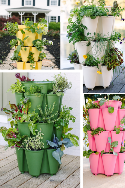 3 Tier GreenStalk Garden Original Vertical Planter - Basic Texture