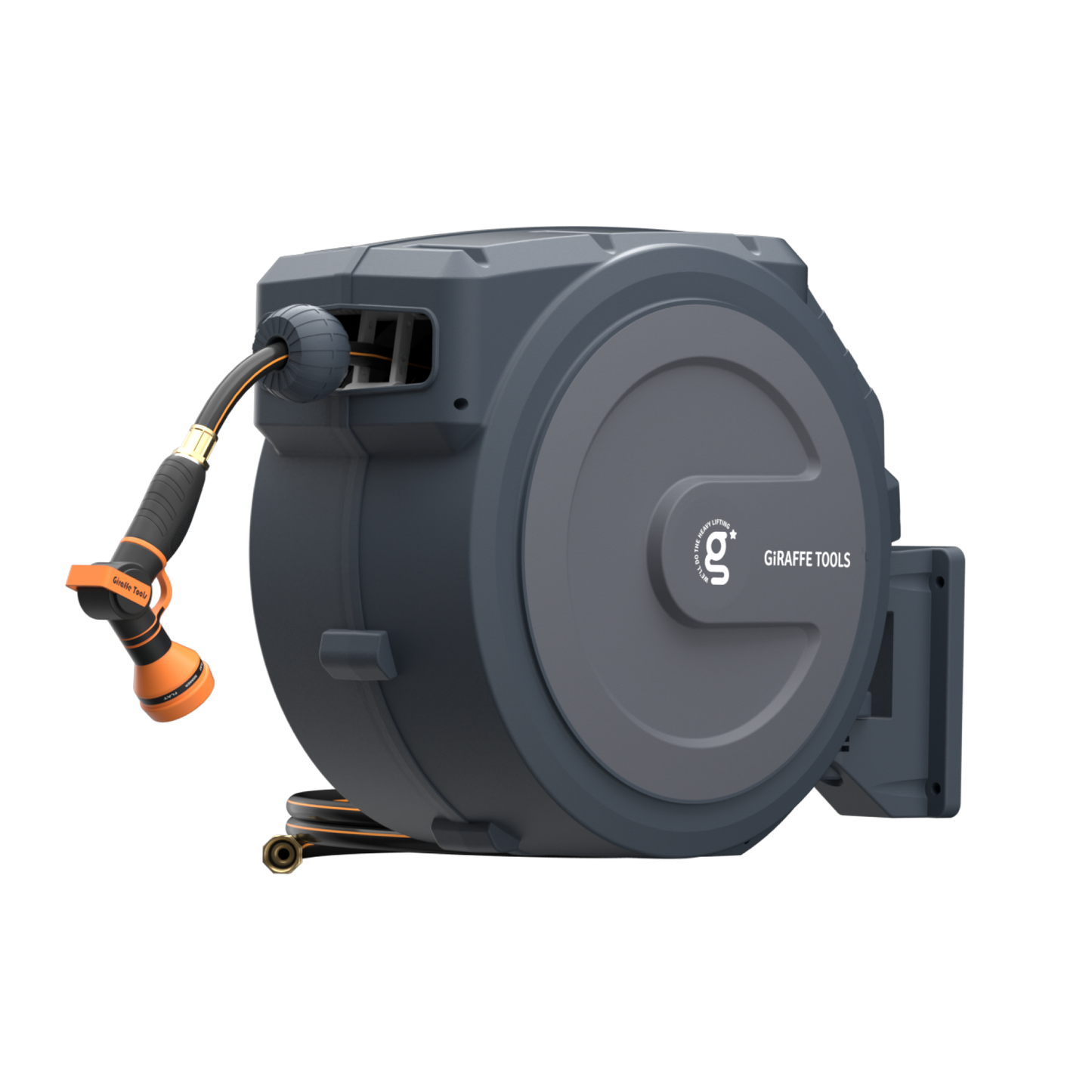 Retractable Garden Hose Reel-1/2in-78ft