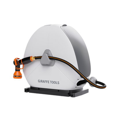 Ground-Mounted Retractable Hose Reel