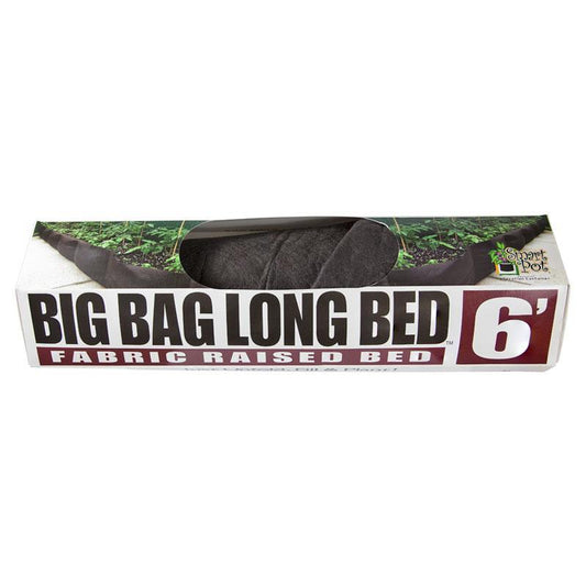 Smart Pot Big Bag Long Bed 6' Black